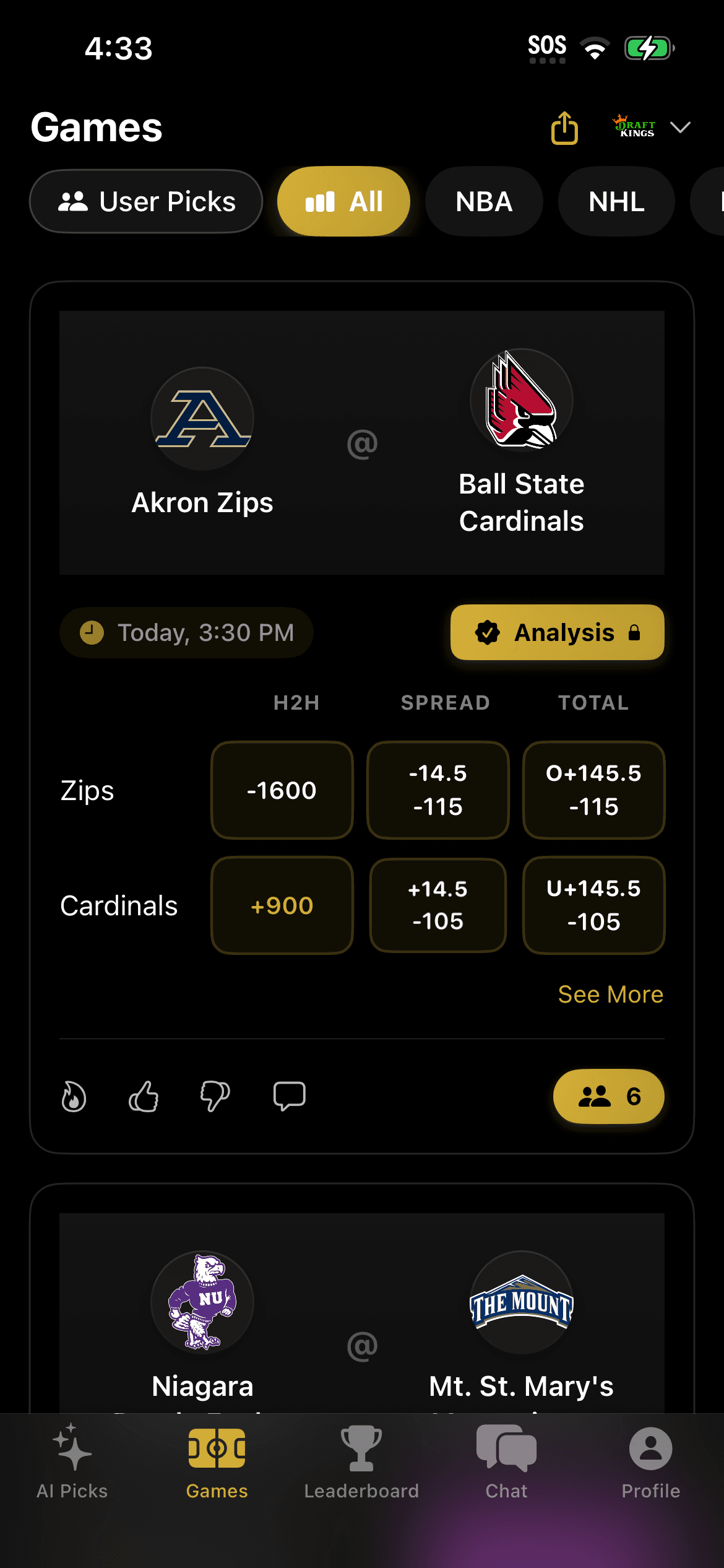 Bet Buddies app screenshot 3