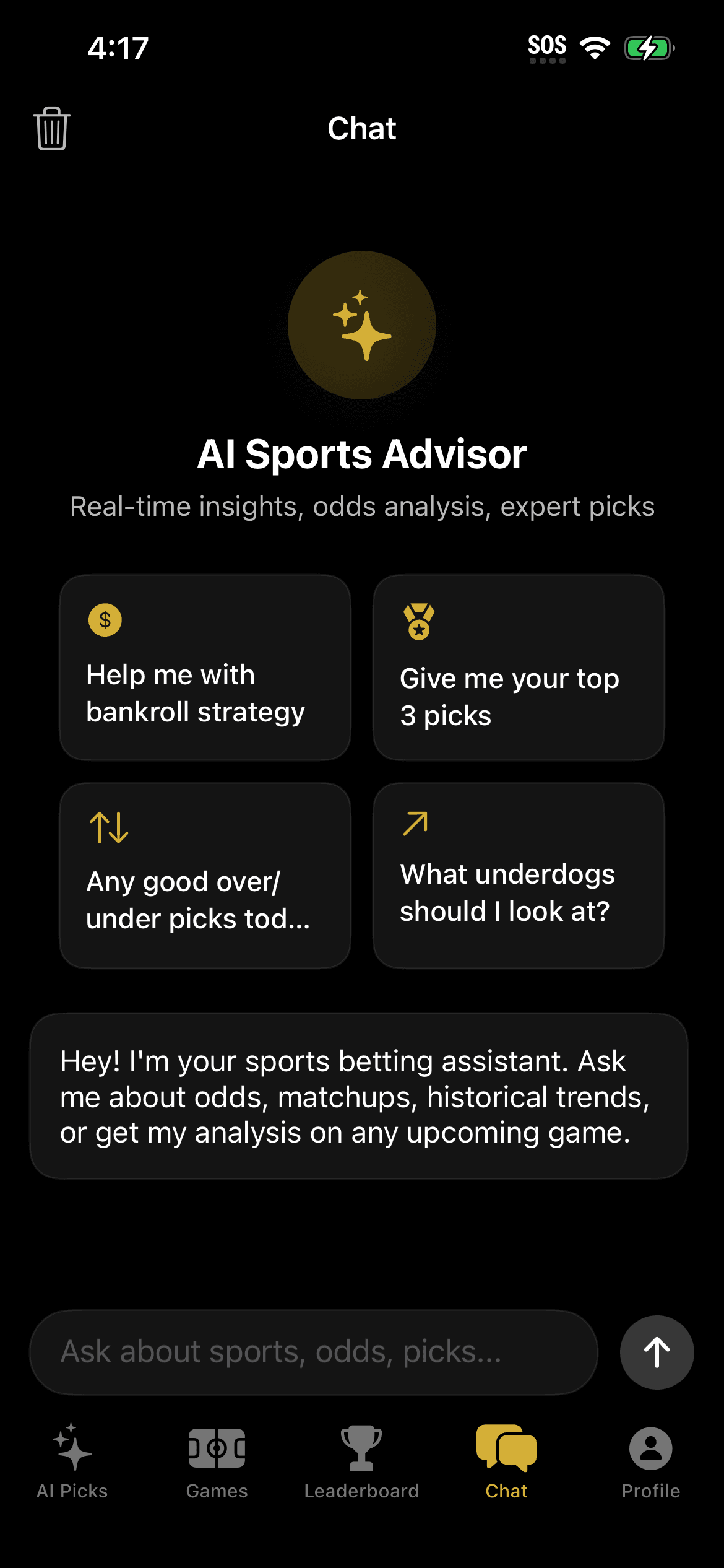 Bet Buddies app screenshot 8